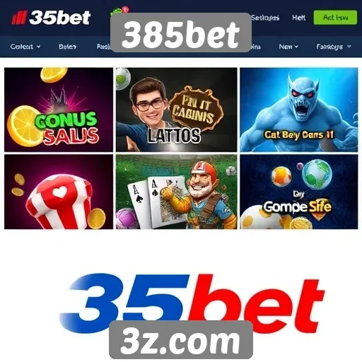 Análise da oferta de jogos disponíveis no 385bet