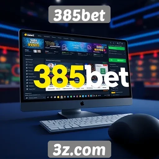 Interface e usabilidade do site 385bet