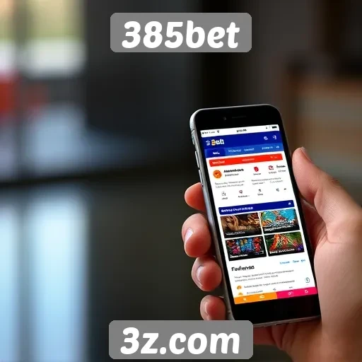 Usabilidade do site 385bet em dispositivos móveis