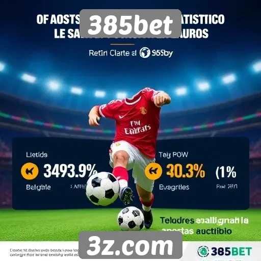 Estatísticas sobre a popularidade de apostas esportivas na 385bet