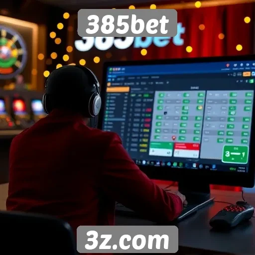 Experiência do usuário no site 385bet